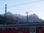 Munţii Wetterstein - Din gara Garmisch