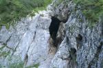 Munţii Hollental - O peșteră în Hollental