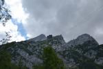 Munţii Hollental - Stația telecabinei din Alpspitze
