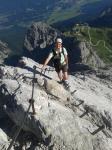 Munţii Alpspitze - Dan Sr. pe Alpspitze Ferrata