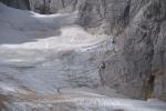 Munţii Zugspitze - Ghețarul - detaliu