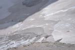 Munţii Zugspitze - Ghețarul privit se sus
