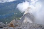 Munţii Zugspitze - Piatră și nori