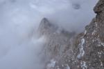 Munţii Zugspitze - Pe acolo am urcat !