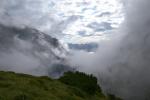 Munţii Dreitorspitze - Soare și nori