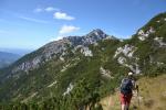 Munţii Monte Baldo - Spre cimaValdritta