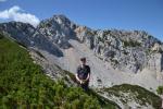Munţii Monte Baldo - Sub cima Valdritta