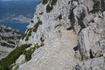Munţii Monte Baldo - Urcușul pe cima Valdritta