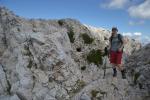 Munţii Monte Baldo - Începe coborârea