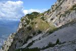 Munţii Monte Baldo - Traseul de coborâre