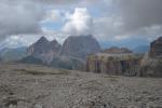 Munţii Dolomiti 3 - Sasso Levante 3114 m și Sassolungo 3181 m