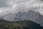 Munţii Dolomiti 3 - Vedere către Marmolata (în ceață)