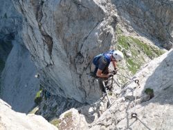 Munţii Hindelanger Klettersteig V2 2019